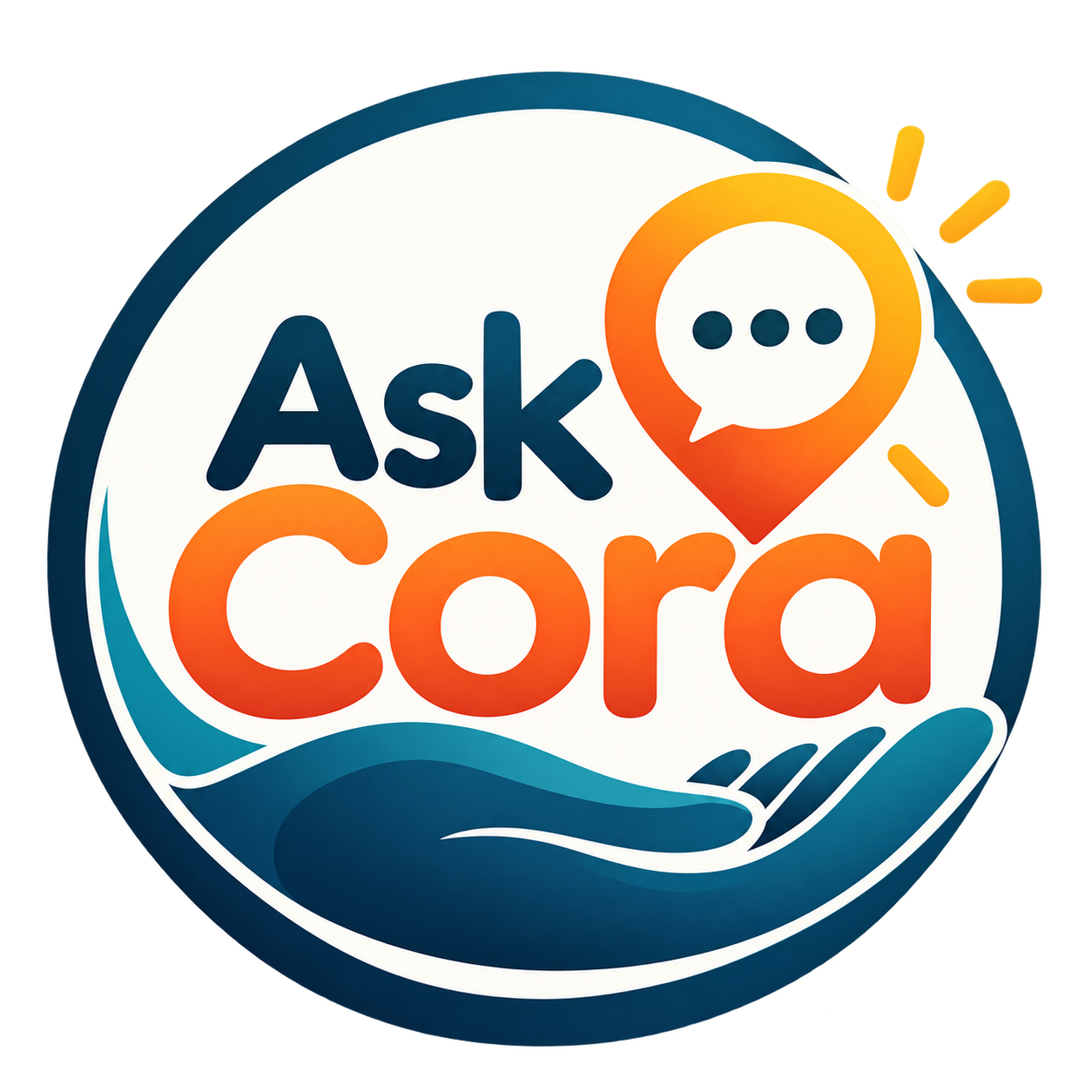 Ask Cora logo